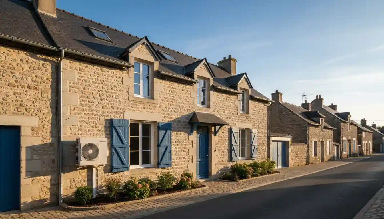 Installation pompe à chaleur à Andouillé