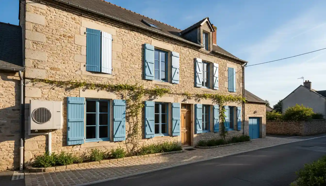 Installation pompe à chaleur à Aron