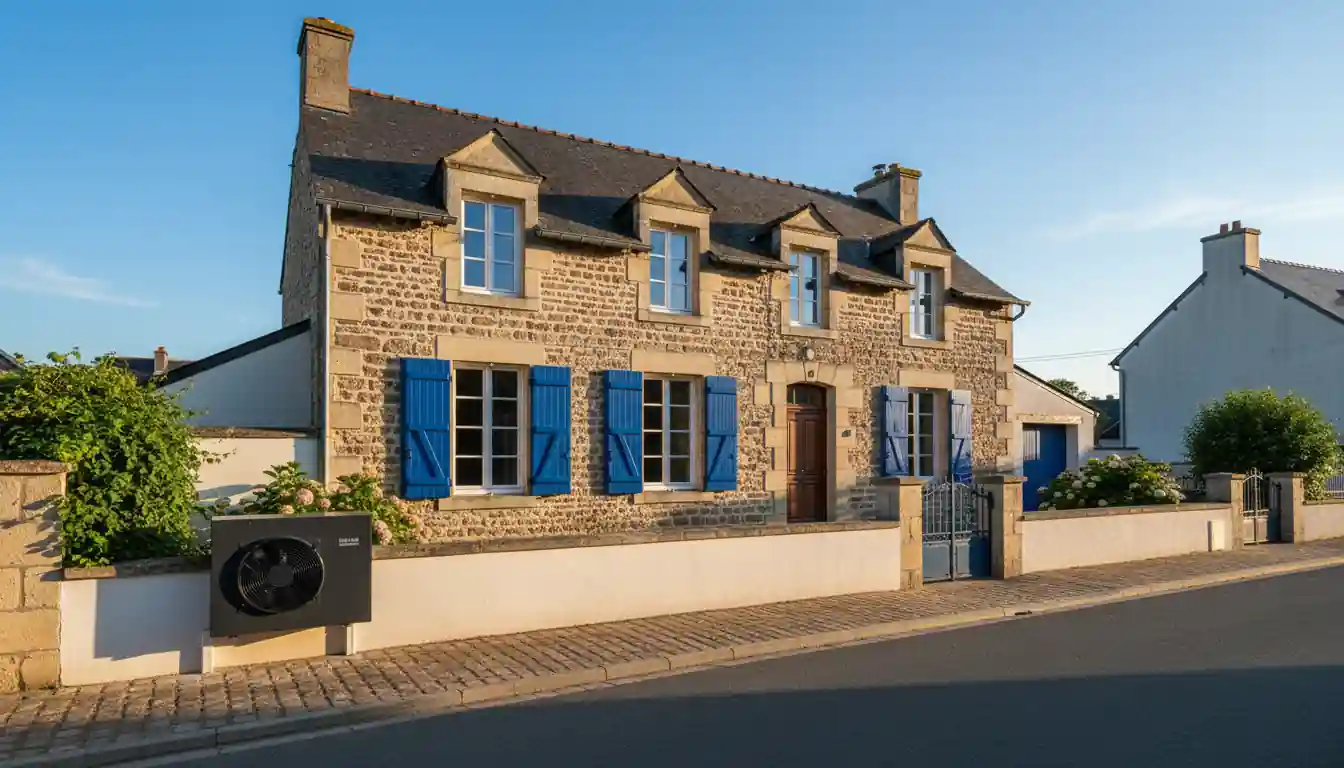 Installation pompe à chaleur à Gorron