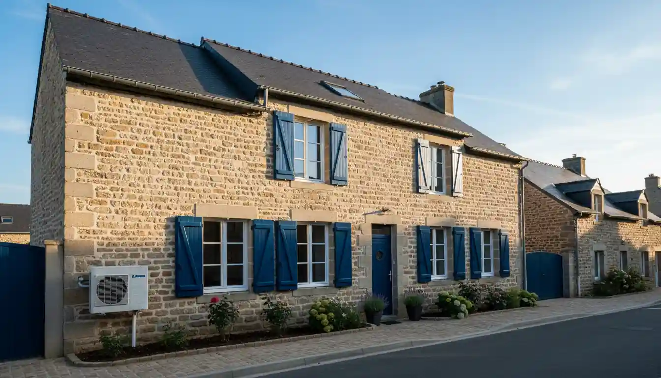 Installation pompe à chaleur à Louverné