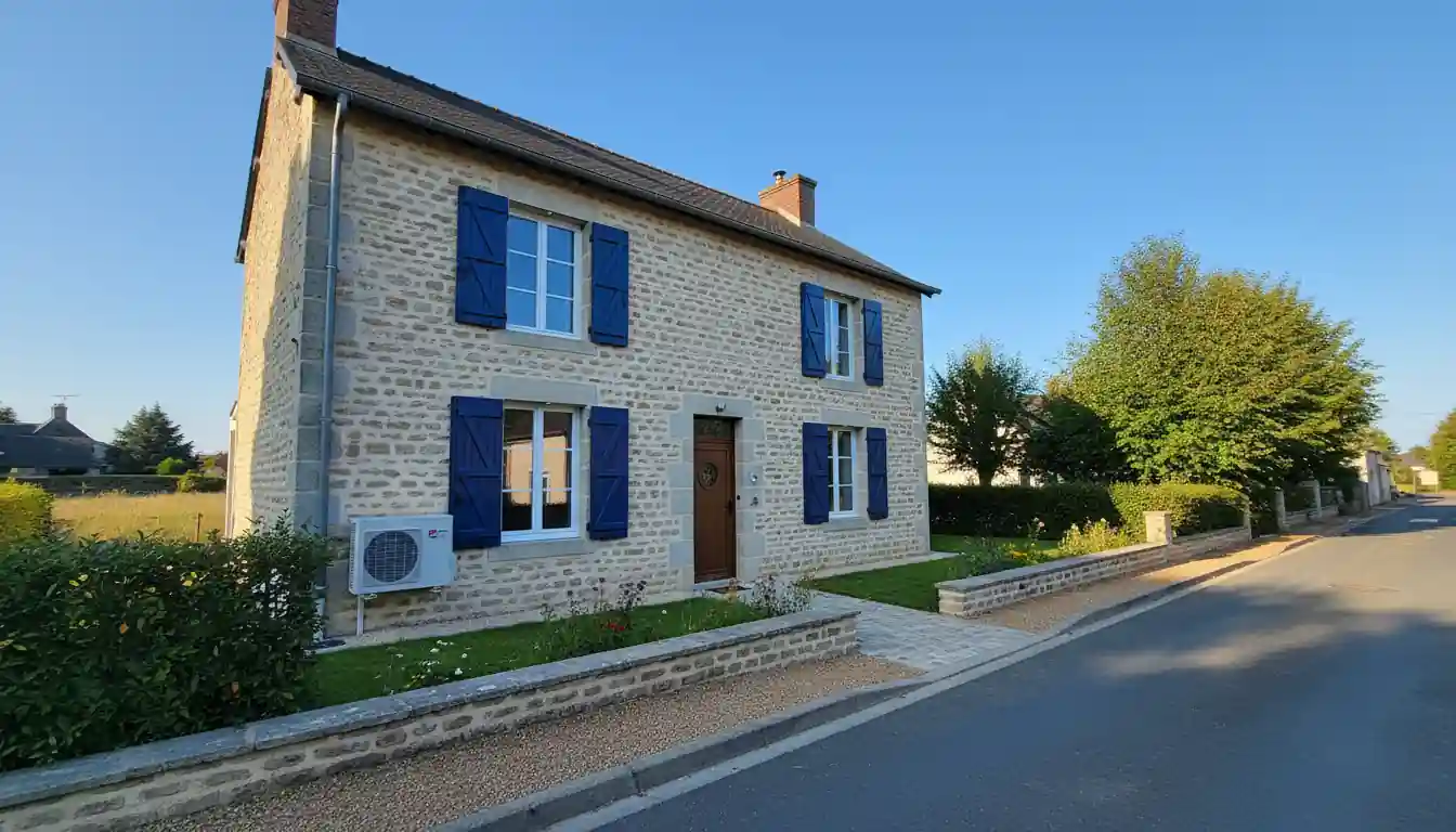 Installation pompe à chaleur à Montsûrs